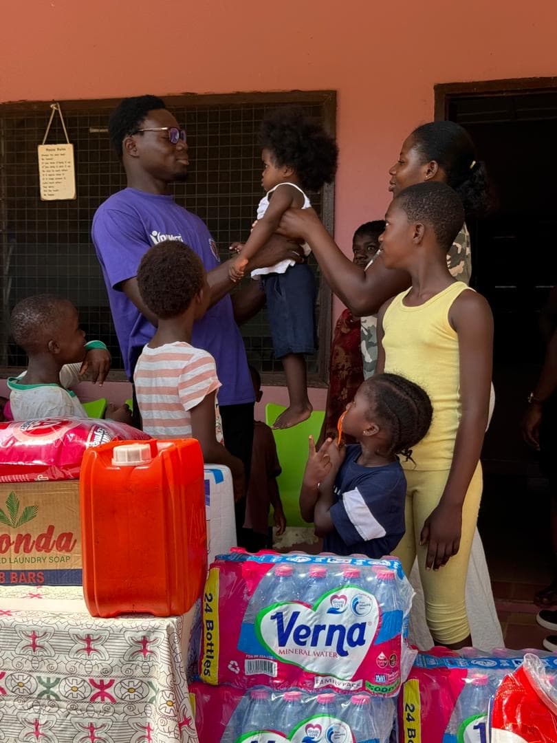 Children at a ROKinc outreach